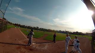 Centerline High School Baseball down the line vs Clawson