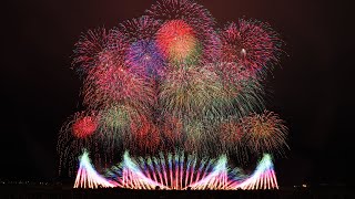 【マルゴー】赤川花火プレゼンツ2022 ミュージックステージ”未来へ架ける新たな希望” Amazing Japanese Fireworks Shells Manufacture:Marugo