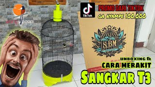 Cara merakit Sangkar Love Bird | Sangkar Bulat | Sangkar Tebok PVC