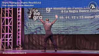 1er Puesto Final Solista Masculino - Bruno Rodriguez - 9º Mundial de Pasos Libres 2018