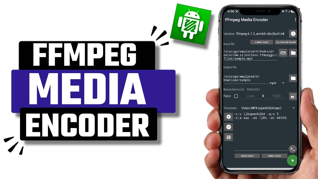 Best Ffmpeg Media Encoder App For Android Youtube