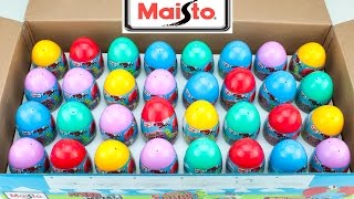 🚘Kinder Surprise Eggs Maisto Fresh Metal Cars Learn Colors Video for Kids