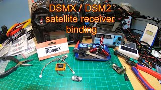 DSMX / DSM2 satellite receiver binding w/o standard receiver: iRangeX bind module