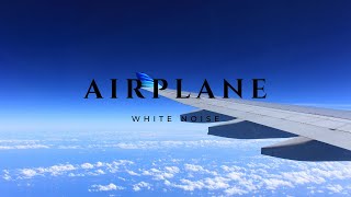 AIRPLANE WHITE NOISE 10 MINUTES 4K