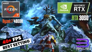 RPCS3 0.0.18 - God Of War 3 Game Test in ASUS Tuf A17 (2021) | Ryzen 7 4800H | RTX 3050