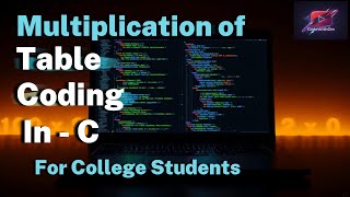 C Program to Print Multiplication Table | Step-by-Step Explanation #CodeWithOm #C #coding #table