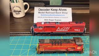 6. Add a Keep Alive to a 21 pin decoder in a Bowser HO scale Loco and switching with Roger Kujawa