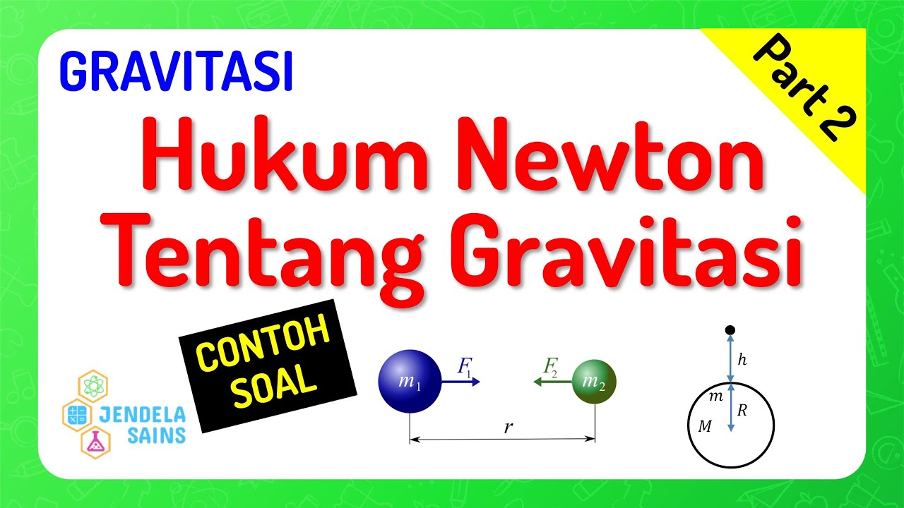 Gravitasi Fisika Kelas 10 • Part 2: Contoh Soal Gaya Gravitasi & Kuat ...