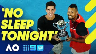 Special Ks reveal post-victory party plans after winning Australian Open | Wide World of Sports