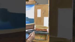 Putting color on the canvas￼ #shorts #painting #timelapse #satisfying