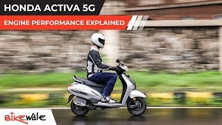 Honda Activa 5G | Engine Performance Explained | BikeWale