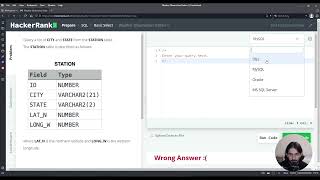 Weather Observation Station 1 | SQL Basic Select | HackerRank Solution