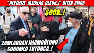 Amca konuşurken AKP'li adam araya girmek istedi, tartışma çıkınca yayını kesmek zorunda kaldık!