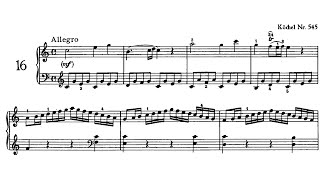 Mozart: Sonata No. 16 in C major K 545 - Hans Kann, 1972 - MHS 4207