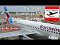 Trip Report | Eurowings A320 | Berlin to Düsseldorf | ex Air Berlin airplane D-ABZK