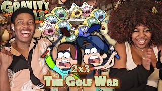 GRAVITY BALLS! Gravity Falls 2x3 The Golf War REACTION