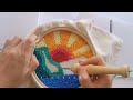 poke embroidery 手工diy 簡簡單單，安安靜靜。 戳戳繡