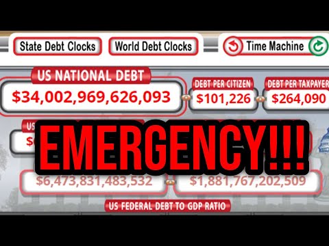 34 TRILLION DOLLARS IN DEBT!! - YouTube