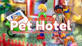 PLAYMOBIL Haul | Mobil Pet Groomer | Pet Hotel | Cat Boarding \u0026 more