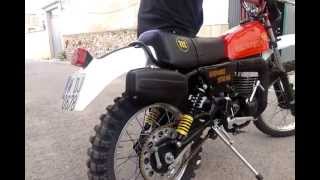 Montesa Enduro H6 250 restaurada, sonido.