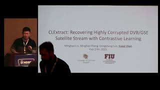 SpaceSec 2023 - CLExtract: Recovering Highly Corrupted DVB/GSE Satellite Stream with Contrastive...