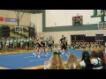 senior cheerleaders perform at ldhs senior pep rally 2013