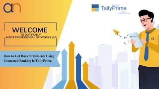 How to Get Bank Statements Using Connected Banking in TallyPrime | Acute Networks #viralvideo