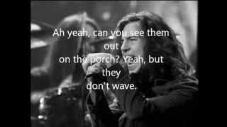 Pearl Jam - Yellow Ledbetter Lyrics