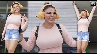 Rakhi Sawant celebrates 5 Million views on her song Dream Mein Entry with paps