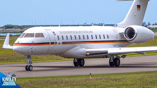 (4K) German Air Force Global TOUCH-AND-GO | Arrival \u0026 Take-off | Military Aircraft