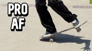 He Really Earned His Pro Model Skateboard
