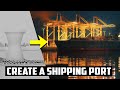 How To Create a Shipping Port (Blender Art Breakdown)