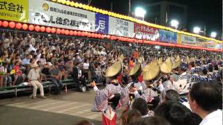 水玉連＠南内町演舞場　～2010.8.14 徳島市阿波おどり～