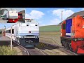 Kereta Api Animasi Dunia Loko Parodi - Train Simulator | Part 1