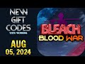 🔥 Blood War Codes | New Bleach Blood Gift War Codes| Blood War Redeem Codes| Bleach Blood War Codes