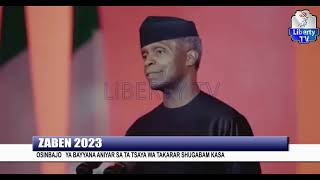 Mataimakin Shugaban Kasa Yemi Osinbajo Ya Bayyana Aniyar Sa Ta Tsaya Wa Takarar Shugabancin Kasa