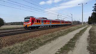 EN57Ald-2227 jako pociąg Regio 11834 Terespol- Łuków. 10.04.2021