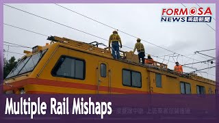 Three railway mishaps in a day, no fatalities