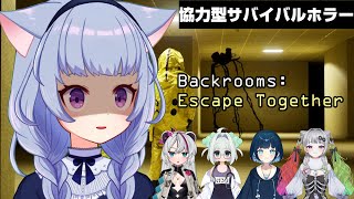 【ホラゲ】 無気味な空間から5人で脱出目指す 【Backrooms: Escape Together】