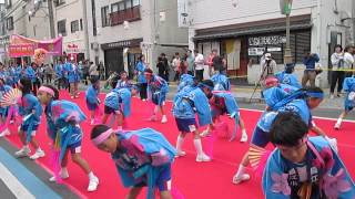 第７２回尾道みなと祭【第１４回ええじゃんＳＡＮＳＡ・がり・踊りコンテスト】小学生部門・笑顔満開！！長江っ子