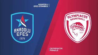 EuroLeague 28. Hafta: Anadolu Efes - Olympiacos