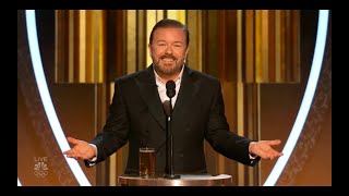 This Will be ICONIC in the Future!  |  Ricky Gervais Opening Monologue at the Golden Globes 2020