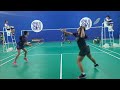 Badminton Tournament - Aireanne & Arabella vs. Jerwin & Rafael - November 05, 2023 Sunday