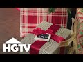 Make a Mini Rustic Farmhouse Frame | HGTV Happy | HGTV