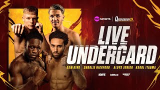 LIVE BOXING! Hamzah Sheeraz vs Liam Williams undercard | Sam King, Aloys Junior, Karol Itauma & more