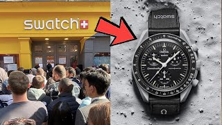 Omega x Swatch Speedmaster drop sparks huge QUEUES and crazy RIOTS