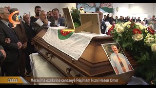 CELLE  |  Merasîma oxirkirina cenazeyê Pêşîmam Hiznî Hesen Omer