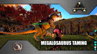 Ark Survival Evolved - Megalosaurus taming