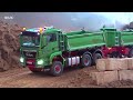 mind blowing rc machines in action scaleart hydraulic crane palfinger mb arocs