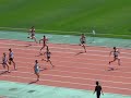 13年3月30日記録会　男子２００ｍ６組